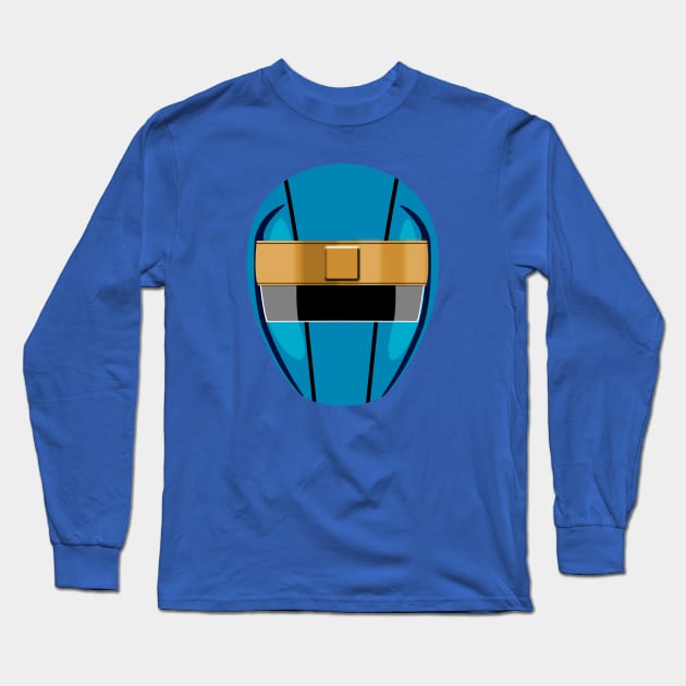 Blue Aquitian Ranger Long Sleeve T-Shirt by SimpleIsCuteToo